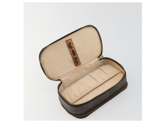 LOUIS VUITTON Monogram Trousse Brush PM Beauty Case M47510 LV Auth 189164 Monogramma - vista 10