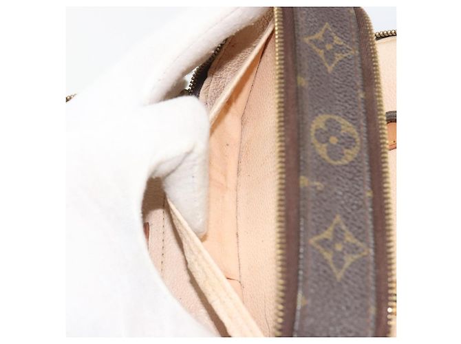 LOUIS VUITTON Monogram Trousse Brush PM Beauty Case M47510 LV Auth 189164 Monogramma - vista 11