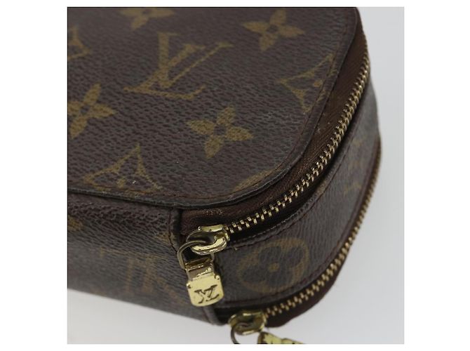 LOUIS VUITTON Monogram Trousse Brush PM Beauty Case M47510 LV Auth 189164 Monogramma - vista 15