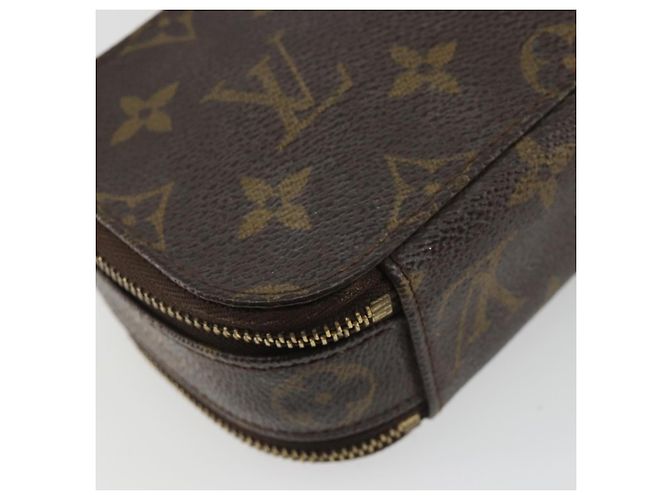 LOUIS VUITTON Monogram Trousse Brush PM Beauty Case M47510 LV Auth 189164 Monogramma - vista 16