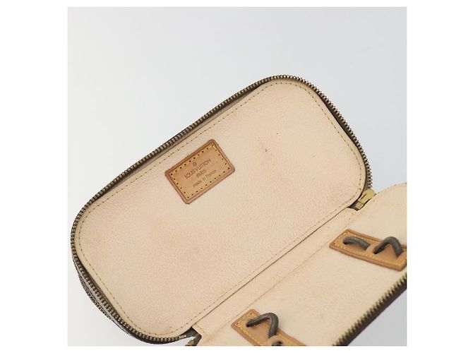 LOUIS VUITTON Monogram Trousse Brush PM Beauty Case M47510 LV Auth 189164 Monogramma - vista 17