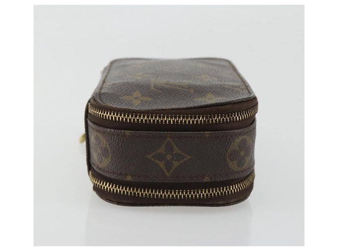 LOUIS VUITTON Monogram Trousse Brush PM Beauty Case M47510 LV Auth 189164 Monogramma - vista 3