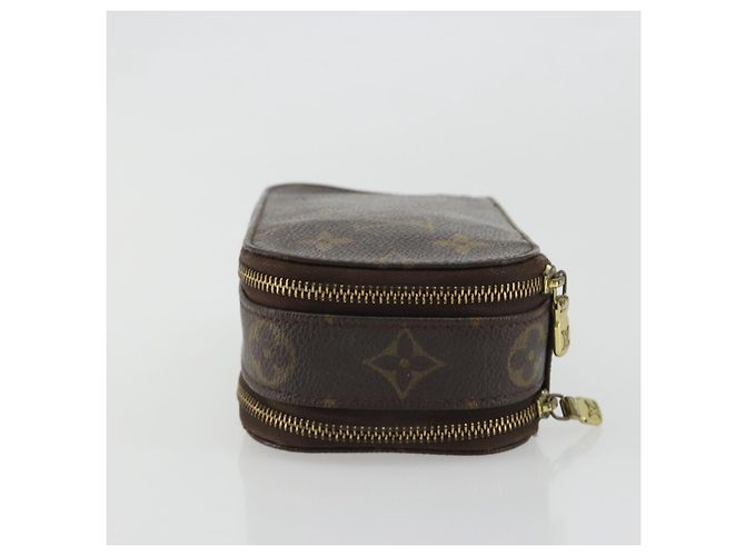 LOUIS VUITTON Monogram Trousse Brush PM Beauty Case M47510 LV Auth 189164 Monogramma - vista 4