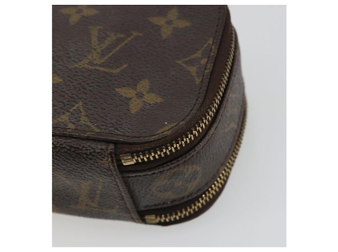 LOUIS VUITTON Monogram Trousse Brush PM Beauty Case M47510 LV Auth 189164 Monogramma - vista 7