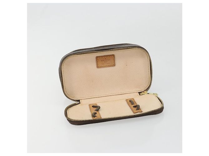 LOUIS VUITTON Monogram Trousse Brush PM Beauty Case M47510 LV Auth 189164 Monogramma - vista 9