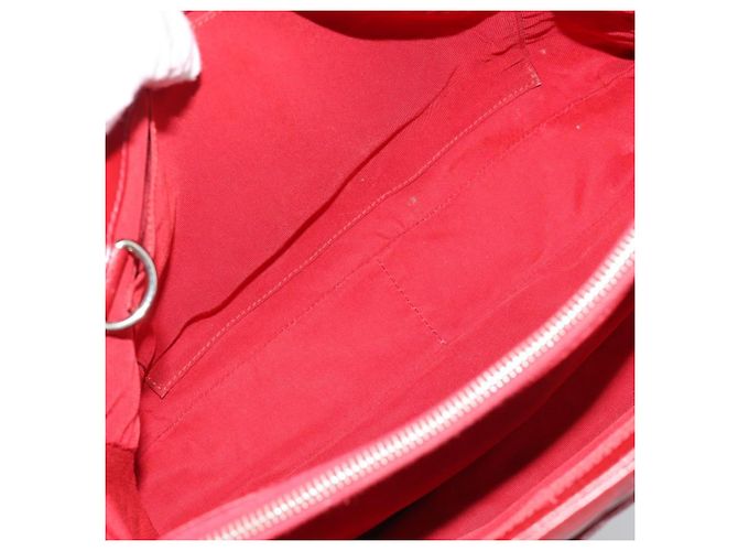 CHANEL Matelasse Chain Shoulder Bag Caviar Skin Red Silver CC Auth ka5052A Argento Rosso - vista 23