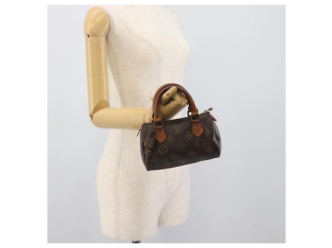 LOUIS VUITTON Borsa Monogram Mini Speedy M41534 LV Auth bs35844 Monogramma - vista 20