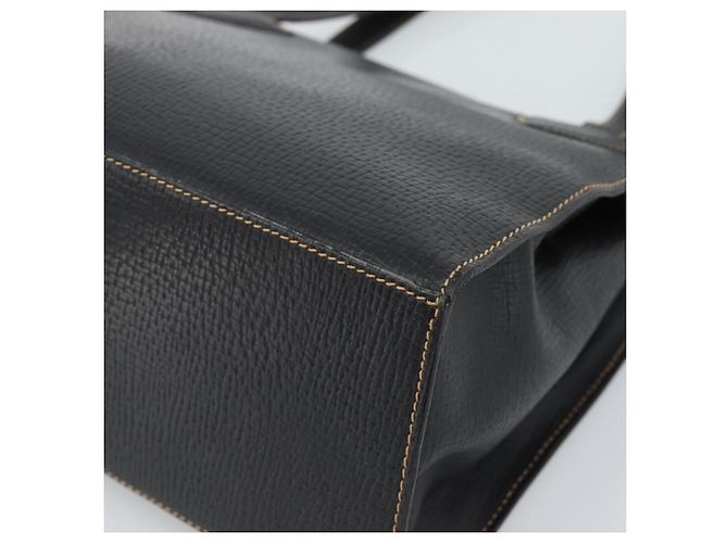 Borsa Tote LOEWE in pelle nera e oro Auth bs35912 Nero D'oro - vista 15