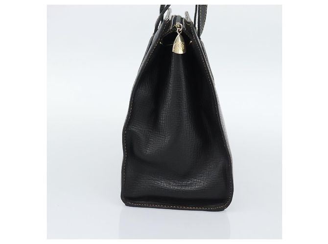 Borsa Tote LOEWE in pelle nera e oro Auth bs35912 Nero D'oro - vista 3