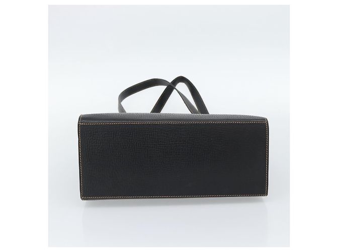 Borsa Tote LOEWE in pelle nera e oro Auth bs35912 Nero D'oro - vista 5