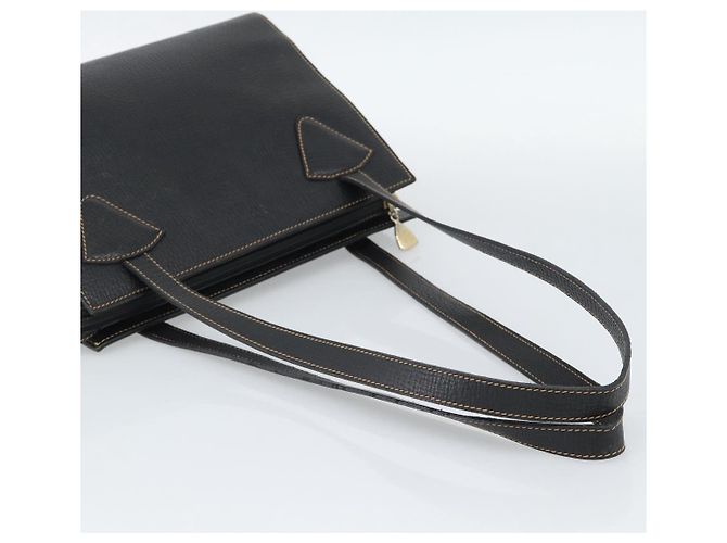 Borsa Tote LOEWE in pelle nera e oro Auth bs35912 Nero D'oro - vista 7