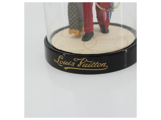 LOUIS VUITTON Pageboy Snow Globe Glass Red LV Auth 190246 Rouge - vue 10