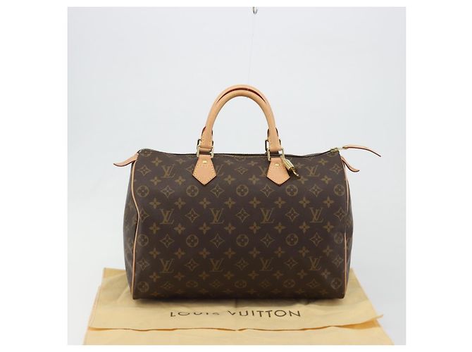 LOUIS VUITTON Borsa Monogram Speedy 35 M41524 LV Auth 189081SV Monogramma - vista 12