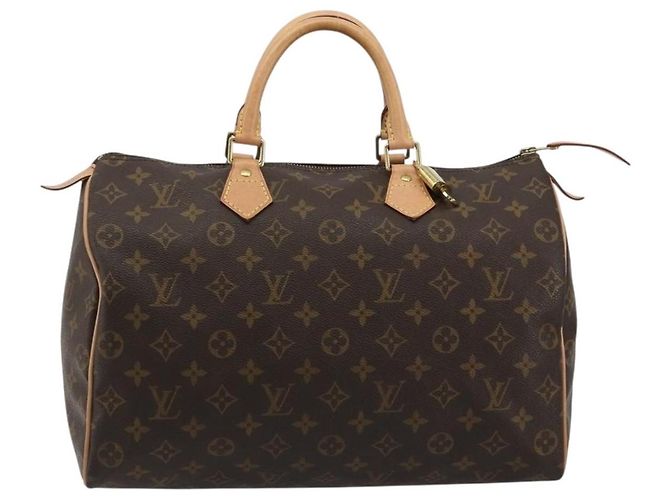 LOUIS VUITTON Borsa Monogram Speedy 35 M41524 LV Auth 189081SV Monogramma - vista 13
