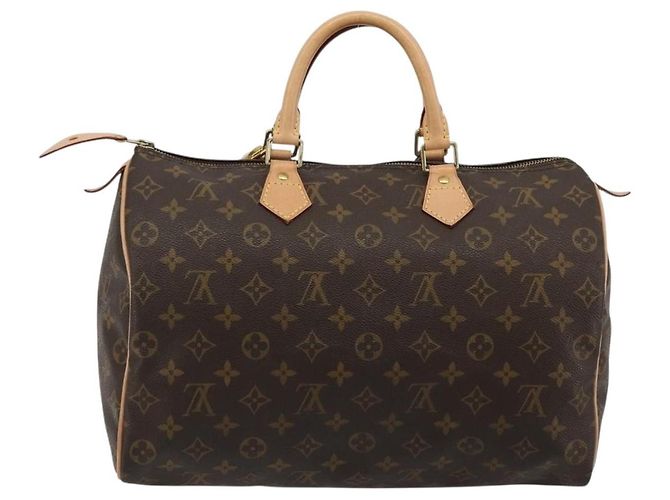 LOUIS VUITTON Borsa Monogram Speedy 35 M41524 LV Auth 189081SV Monogramma - vista 2