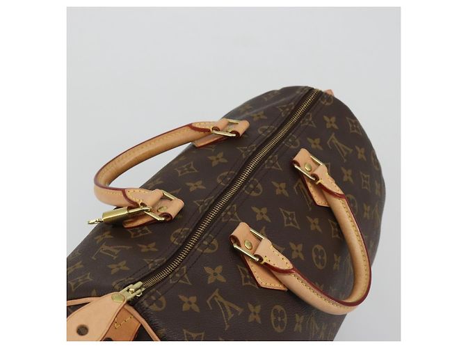 LOUIS VUITTON Borsa Monogram Speedy 35 M41524 LV Auth 189081SV Monogramma - vista 6
