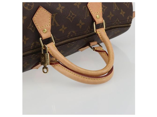 LOUIS VUITTON Borsa Monogram Speedy 35 M41524 LV Auth 189081SV Monogramma - vista 7