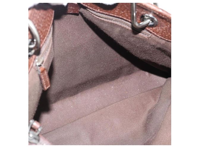 Bolso Tote GUCCI GG Canvas Beige Oro 120837 Auth ep14970 Dorado - vista 15