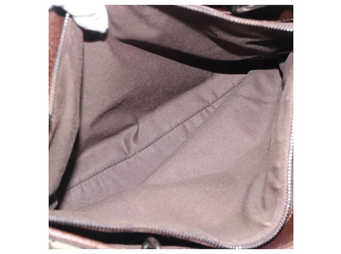Bolso Tote GUCCI GG Canvas Beige Oro 120837 Auth ep14970 Dorado - vista 21