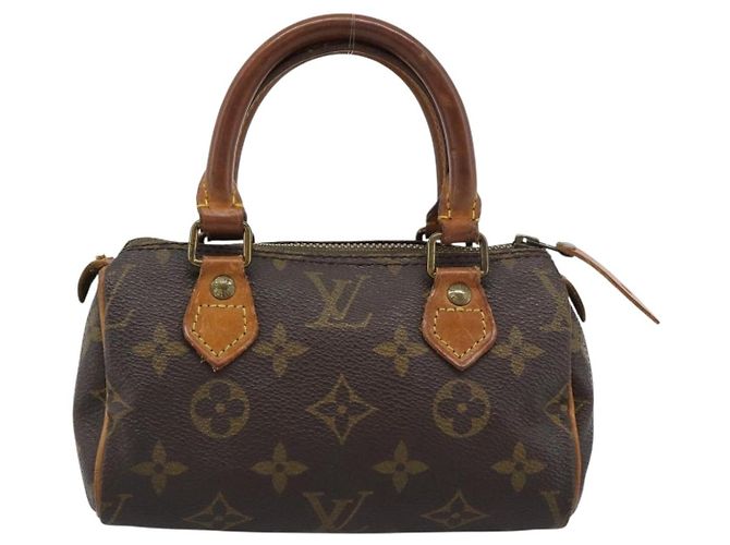 LOUIS VUITTON Borsa Monogram Mini Speedy M41534 LV Auth 190236 Monogramma - vista 13