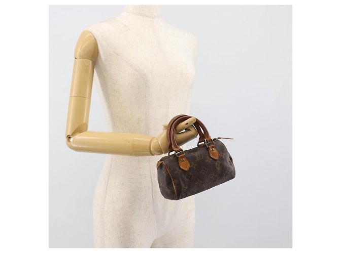 LOUIS VUITTON Borsa Monogram Mini Speedy M41534 LV Auth 190236 Monogramma - vista 18