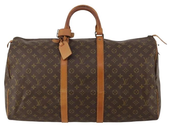 LOUIS VUITTON Bolsa Boston Monogram Keepall 55 M41424 LV Auth bs35622 Monograma - vista 13