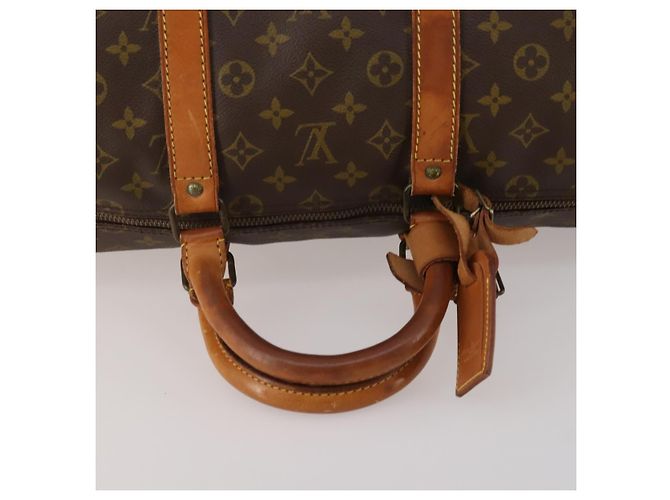 LOUIS VUITTON Bolsa Boston Monogram Keepall 55 M41424 LV Auth bs35622 Monograma - vista 7