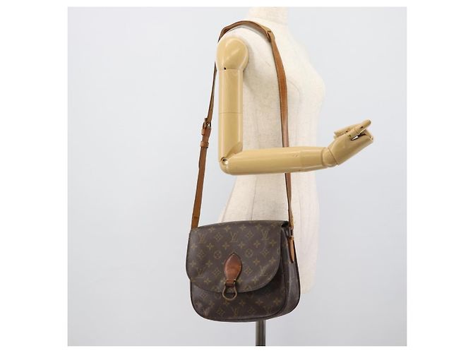 LOUIS VUITTON Borsa a Spalla Monogram Saint Cloud GM M51242 LV Auth 189606 Monogramma - vista 26