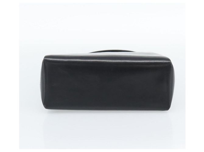 Borsa GUCCI in pelle nera e oro Auth ka5042 Nero D'oro - vista 9