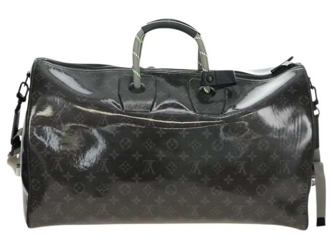 LOUIS VUITTON Eclipse Glaze Keepall Bandouliere 50 Bag M43901 LV Auth 188863SM Monogramma - vista 2