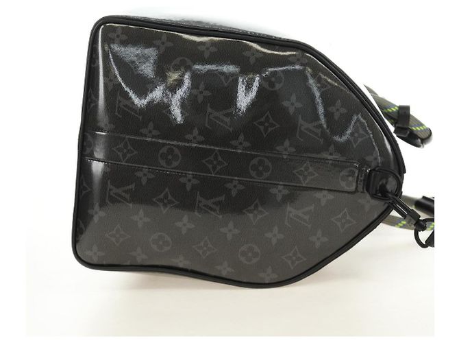 LOUIS VUITTON Eclipse Glaze Keepall Bandouliere 50 Bag M43901 LV Auth 188863SM Monogramma - vista 4