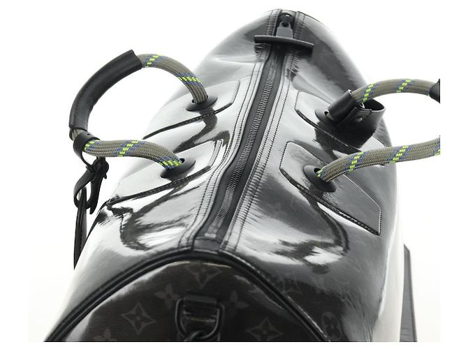 LOUIS VUITTON Eclipse Glaze Keepall Bandouliere 50 Bag M43901 LV Auth 188863SM Monogramma - vista 6
