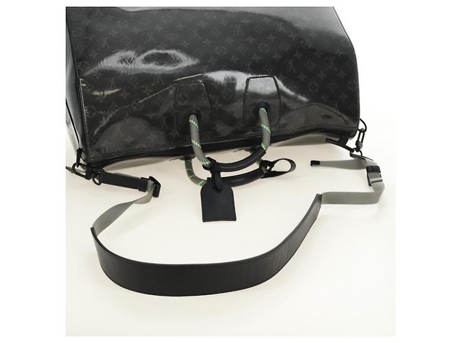 LOUIS VUITTON Eclipse Glaze Keepall Bandouliere 50 Bag M43901 LV Auth 188863SM Monogramma - vista 8
