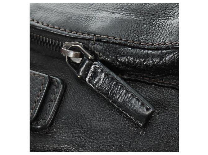 PRADA Rucksack Leder Schwarz VZ0053 Auth am11989V - Ansicht 17