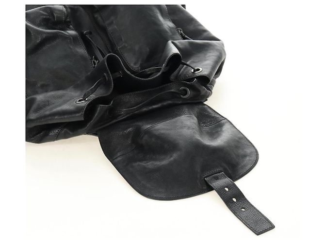 PRADA Rucksack Leder Schwarz VZ0053 Auth am11989V - Ansicht 20