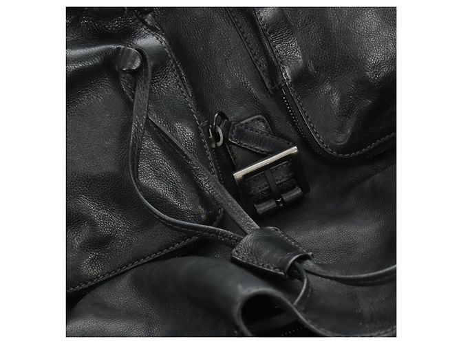 PRADA Rucksack Leder Schwarz VZ0053 Auth am11989V - Ansicht 21