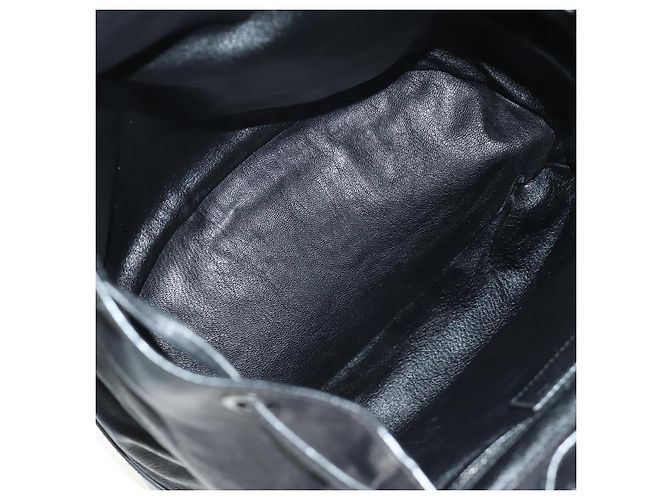 PRADA Rucksack Leder Schwarz VZ0053 Auth am11989V - Ansicht 23