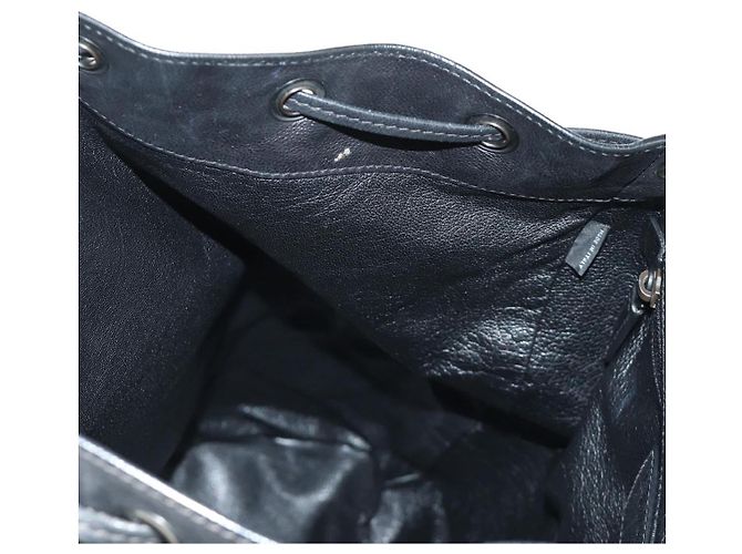 PRADA Rucksack Leder Schwarz VZ0053 Auth am11989V - Ansicht 24