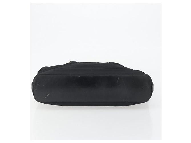 Borsa GUCCI Bamboo Nylon Nero Argento 002 1998 0352 Auth ep14964 - vista 10