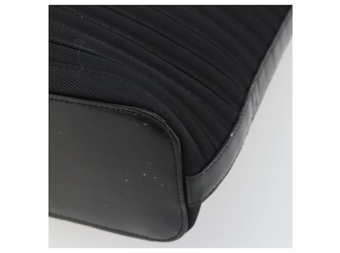 Borsa GUCCI Bamboo Nylon Nero Argento 002 1998 0352 Auth ep14964 - vista 11