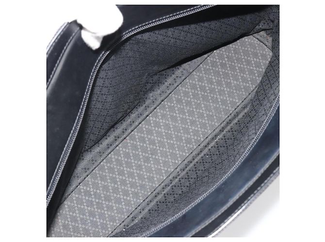 Borsa GUCCI Bamboo Nylon Nero Argento 002 1998 0352 Auth ep14964 - vista 17