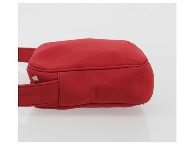 Borsa a tracolla Miu Miu in tela rossa Auth bs35735 Rosso - vista 5