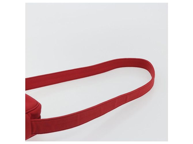Borsa a tracolla Miu Miu in tela rossa Auth bs35735 Rosso - vista 8