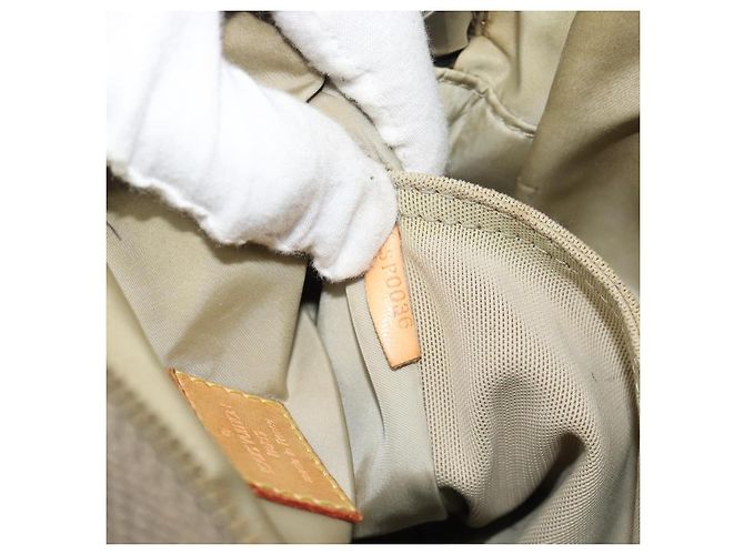 LOUIS VUITTON Damier Geant Sitadan NM Borsa Marrone Tail M93224 LV Auth 189791 - vista 12
