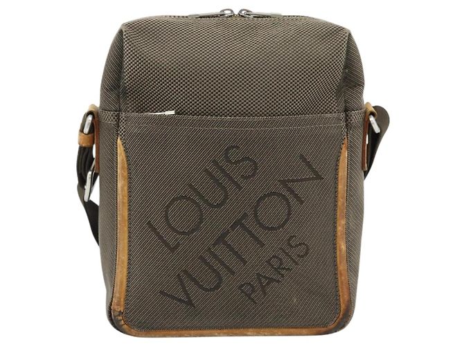 LOUIS VUITTON Damier Geant Sitadan NM Borsa Marrone Tail M93224 LV Auth 189791 - vista 13