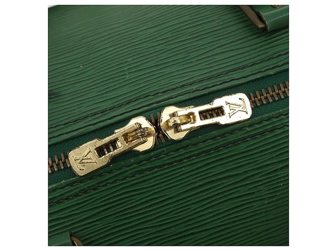 LOUIS VUITTON Epi Keepall 50 Boston Bag Green M42964 LV Auth 187462V Verde - vista 10