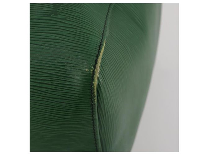 LOUIS VUITTON Epi Keepall 50 Boston Bag Green M42964 LV Auth 187462V Verde - vista 15