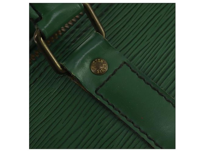 LOUIS VUITTON Epi Keepall 50 Boston Bag Green M42964 LV Auth 187462V Verde - vista 17