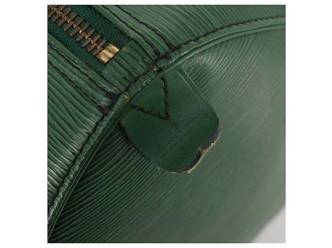 LOUIS VUITTON Epi Keepall 50 Boston Bag Green M42964 LV Auth 187462V Verde - vista 18