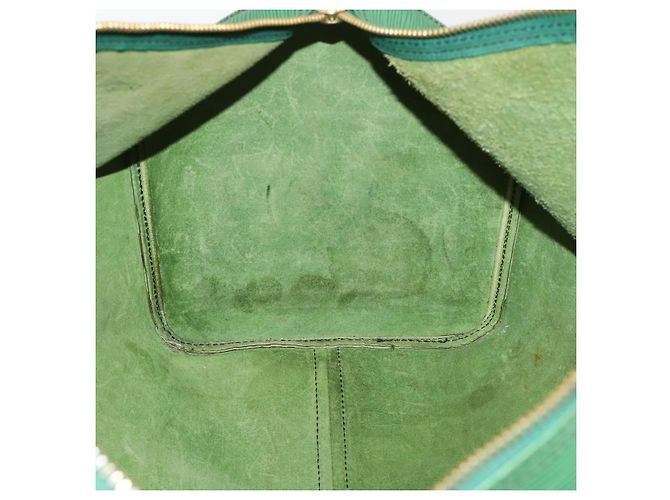 LOUIS VUITTON Epi Keepall 50 Boston Bag Green M42964 LV Auth 187462V Verde - vista 20